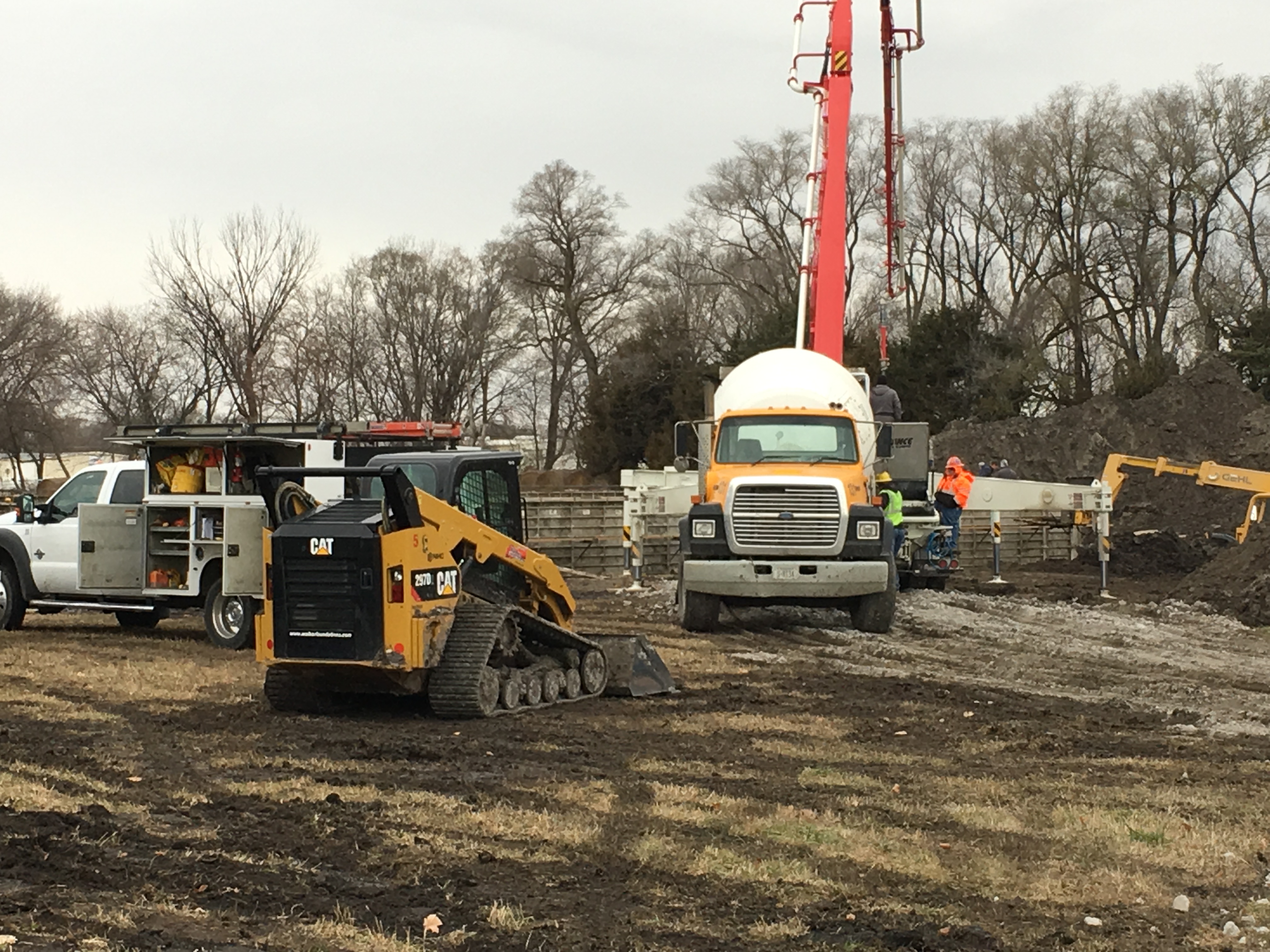 Paden cottage concrete work