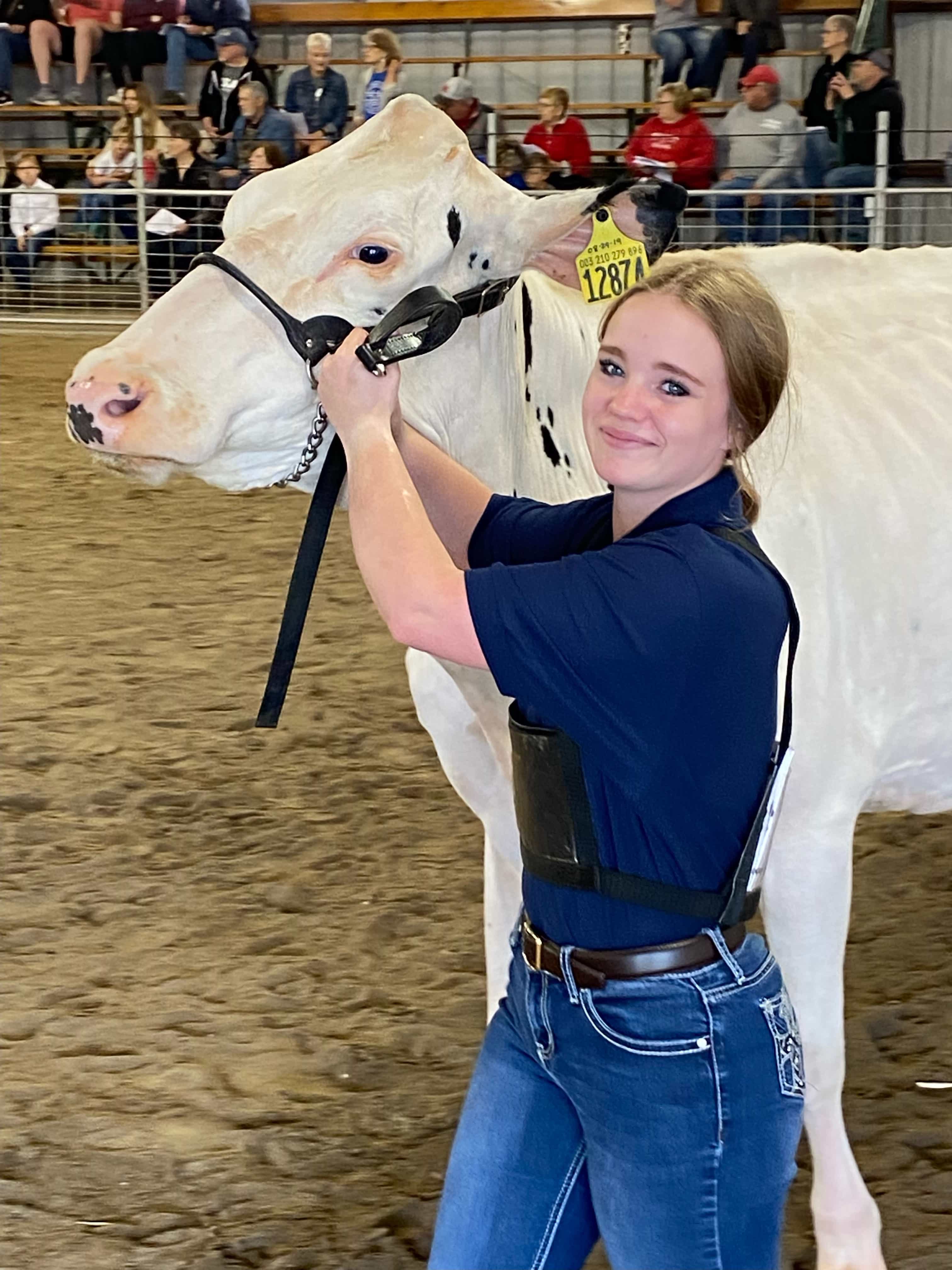 Cady and her cow